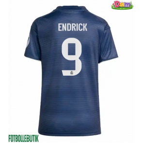 Real Madrid Endrick #9 Bortatröja Kvinnor 2025-26 Kortärmad
